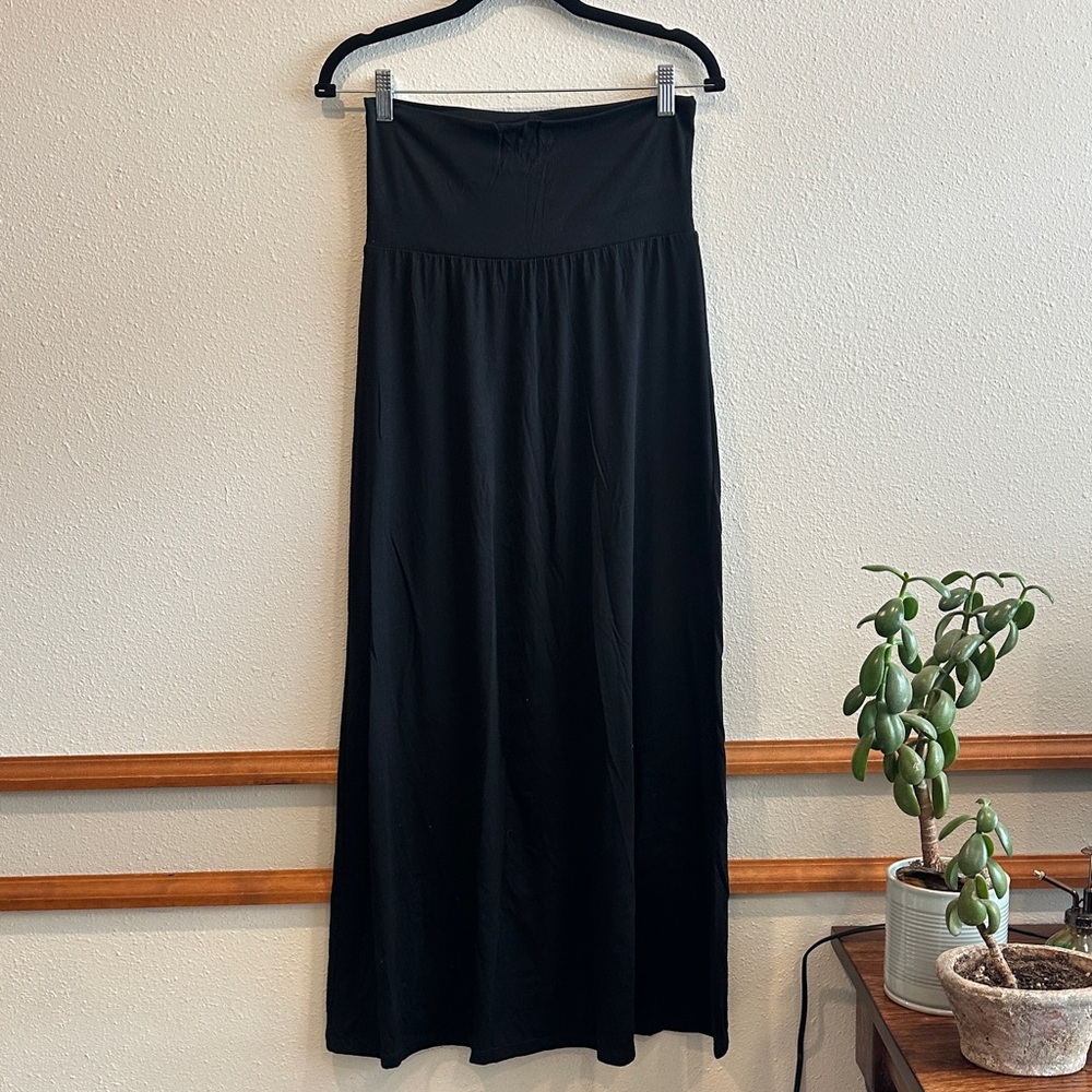 Mossimo Supply Co. Black Maxi Skirt